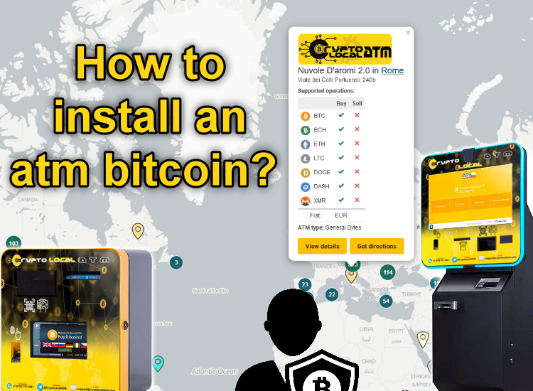 How to install an atm bitcoin?