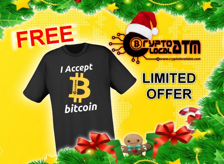 T-SHIRT BITCOIN IN REGALO