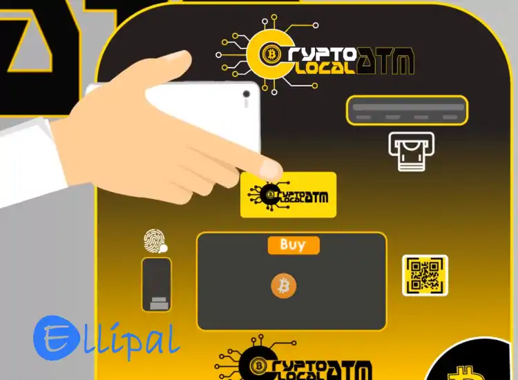 How to receive cryptocurrencies from a BANCOMAT ATM BITCOIN on Ellipal