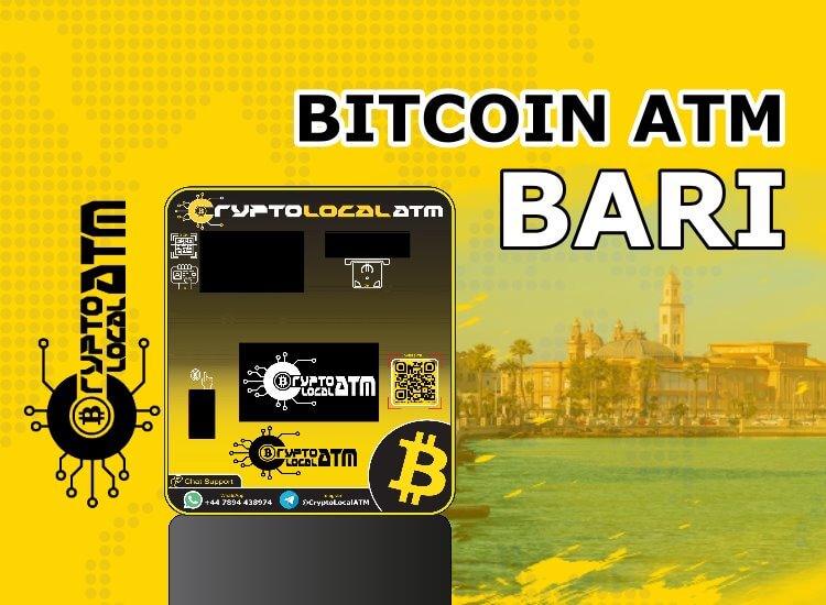 Bitcoin ATM in Bari