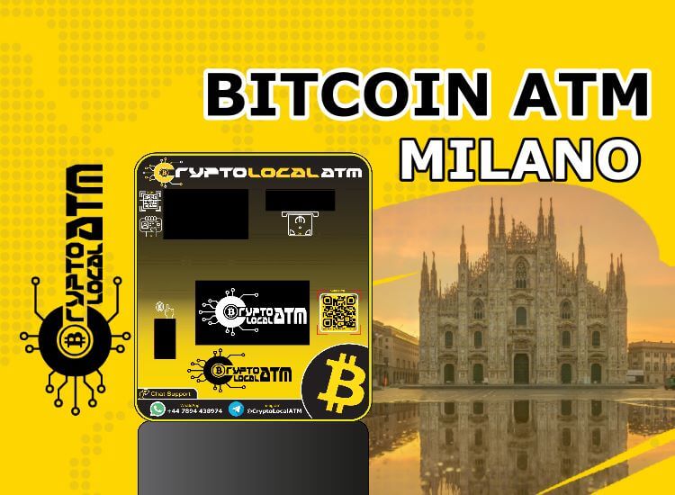 Bitcoin atm in Lombardy in Milan
