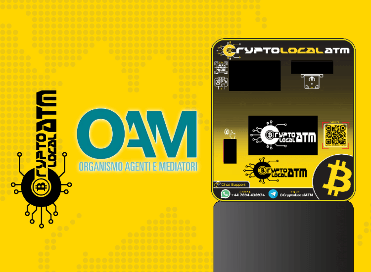 CryptoLocalATM - Първият доставчик на биткойн банкомат, който постигна OAM регистрация