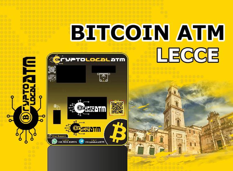 Bitcoin ATM en Lecce