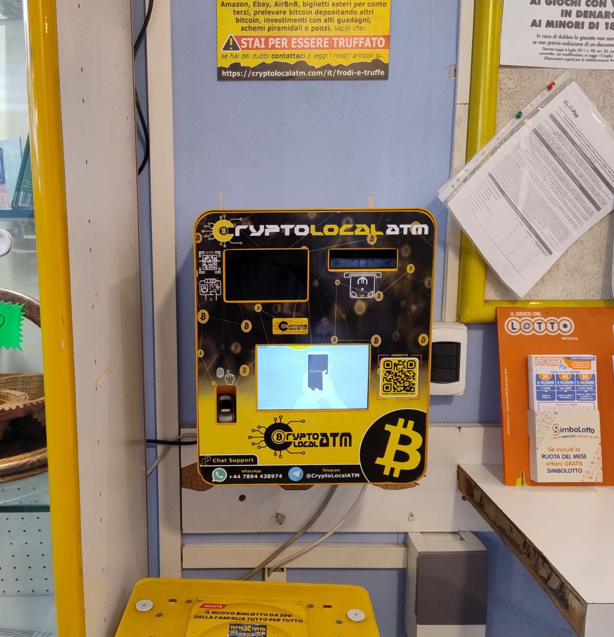 CryptoLocalATM - BITOCIN ATM AREZZO -